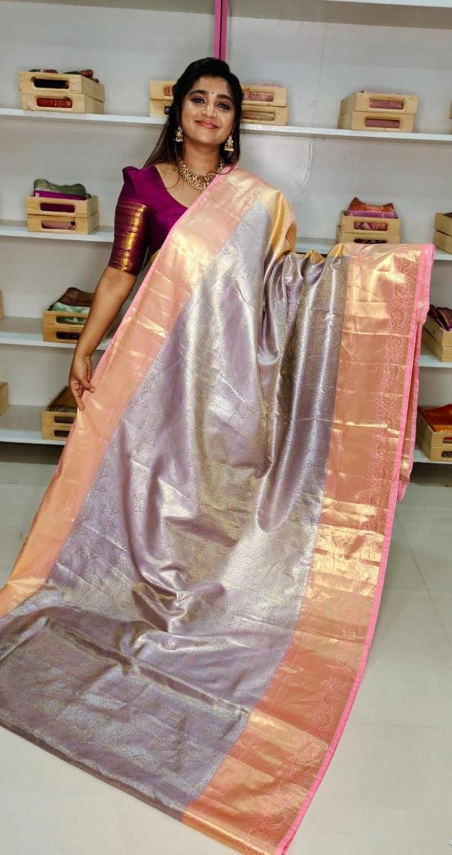 80% Kanchi Pattu collection