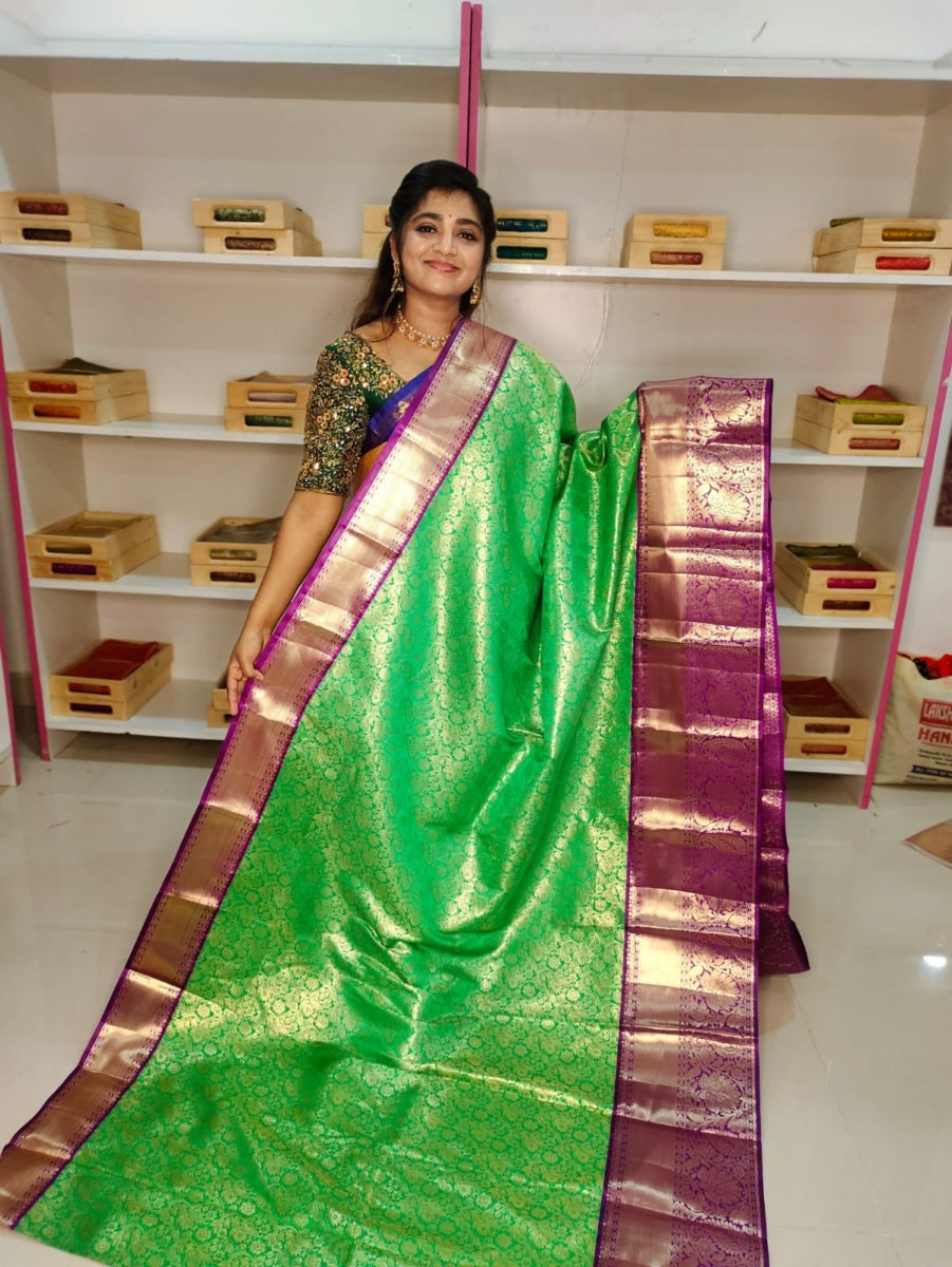 80% Kanchi Pattu collection