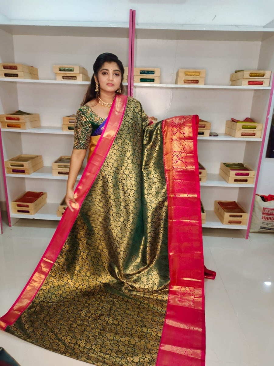 80% Kanchi Pattu collection