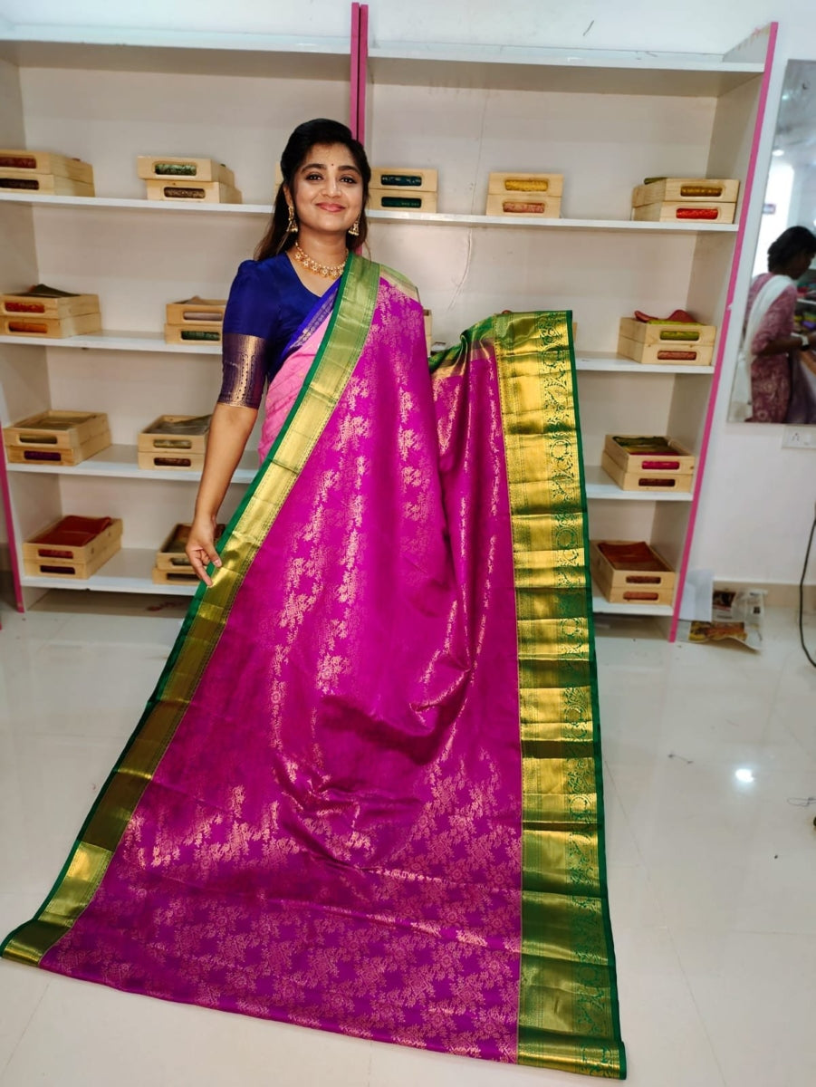 80% Kanchi Pattu collection