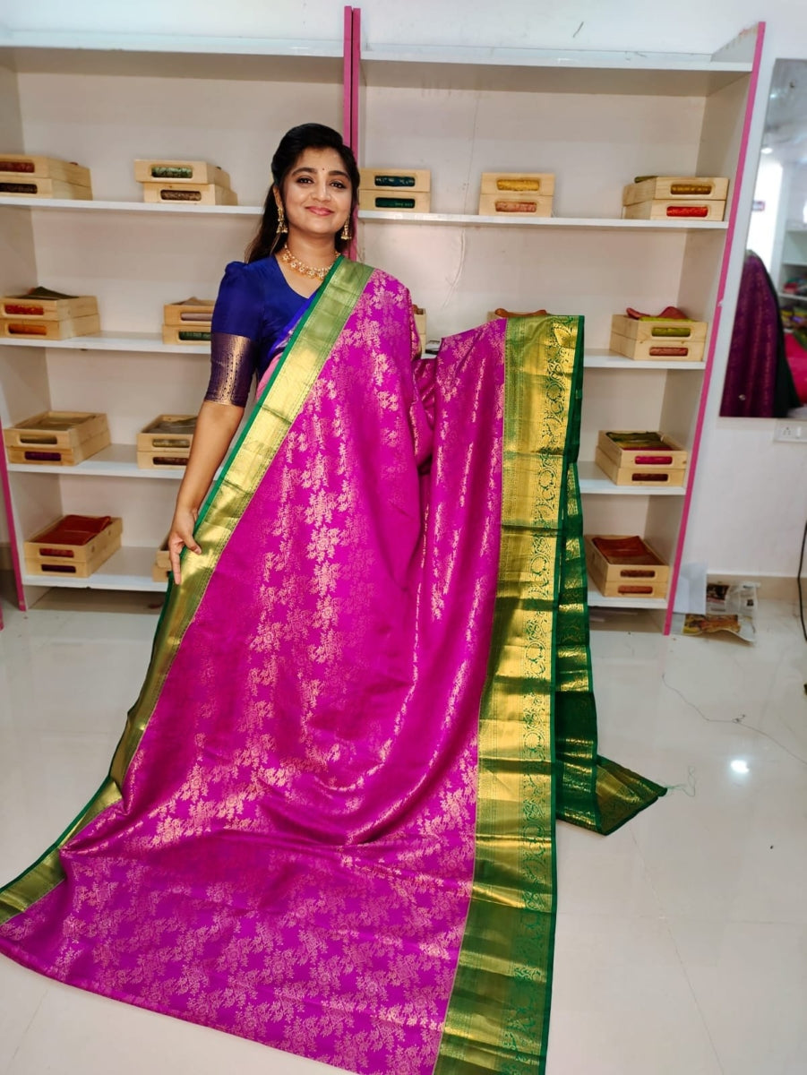 80% Kanchi Pattu collection