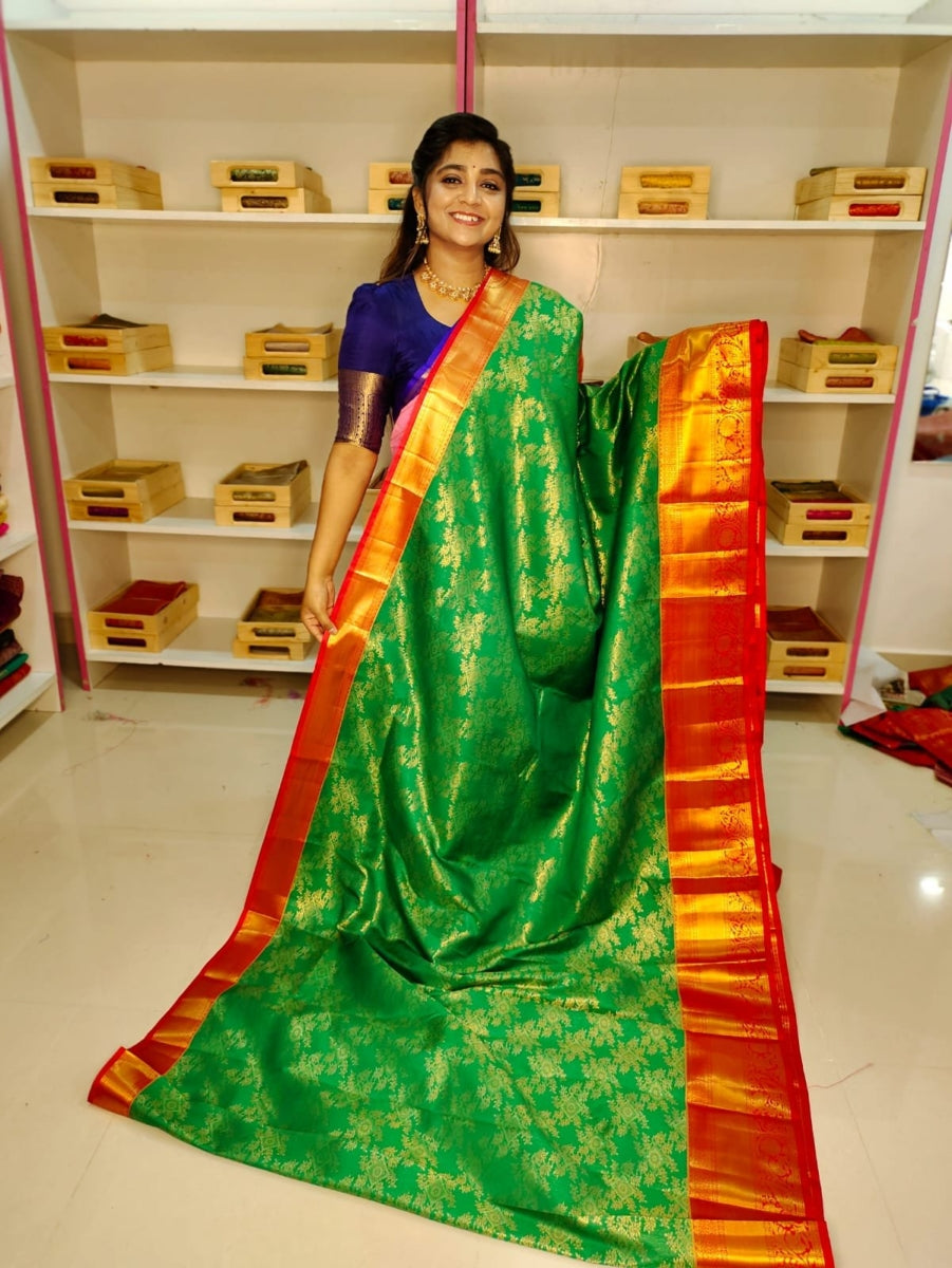 80% Kanchi Pattu collection