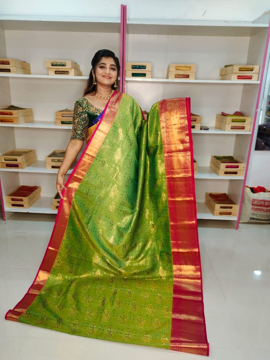 80% Kanchi Pattu collection