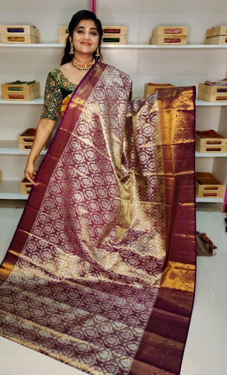80% Kanchi Pattu collection