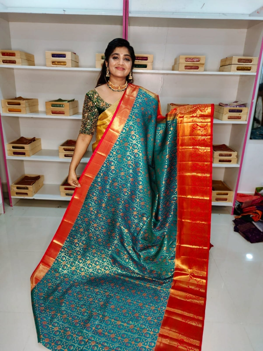 80% Kanchi Pattu collection