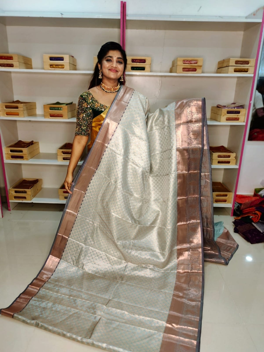 80% Kanchi Pattu collection