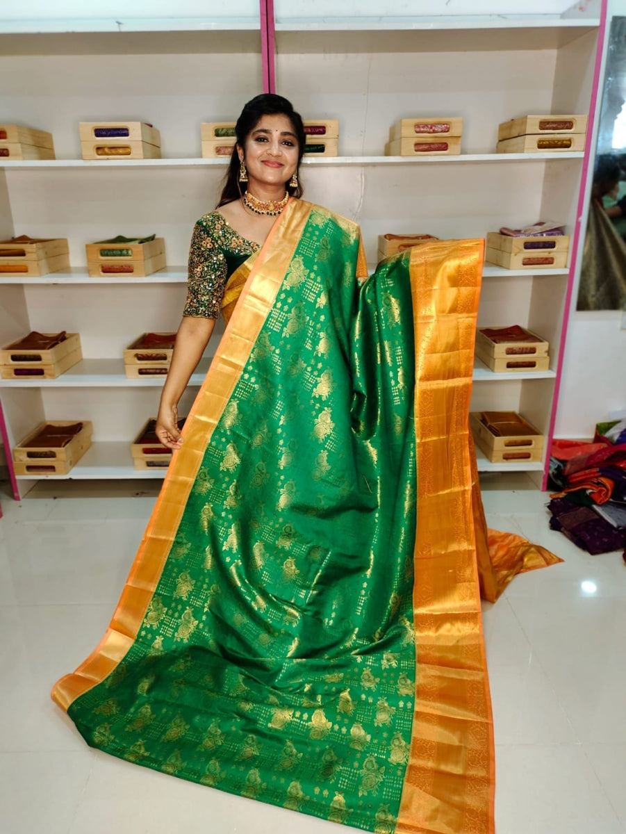 80% Kanchi Pattu collection