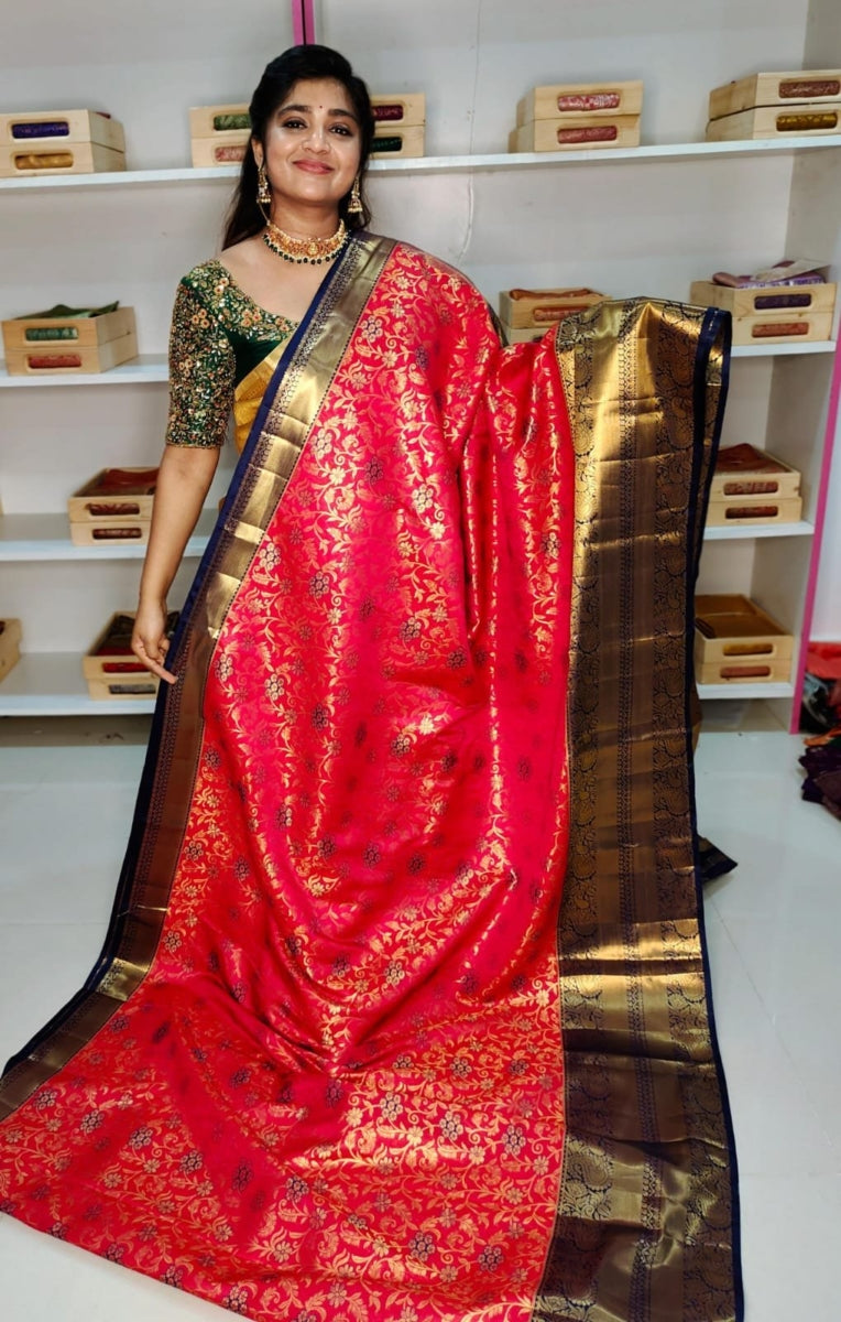 80% Kanchi Pattu collection