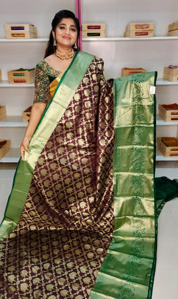 80% Kanchi Pattu collection