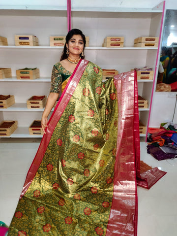 80% Kanchi Pattu collection