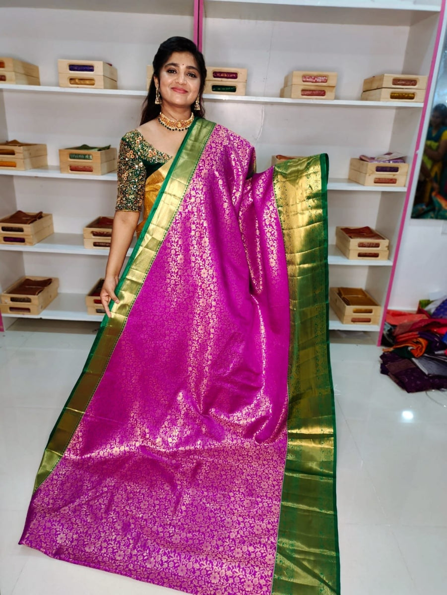 80% Kanchi Pattu collection
