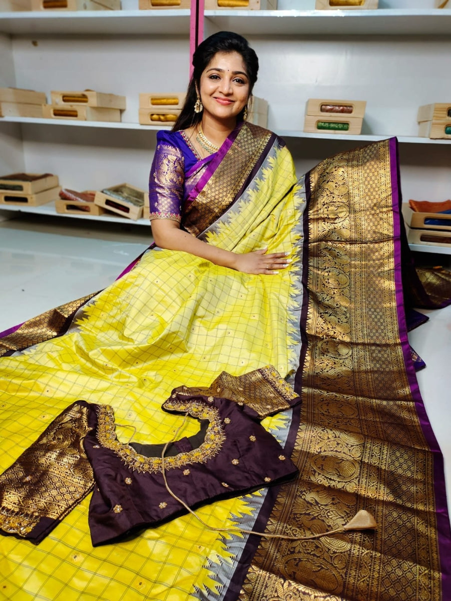 Gadwal Silk Saree