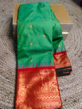 Primeme Meenakari gadwal silk saree