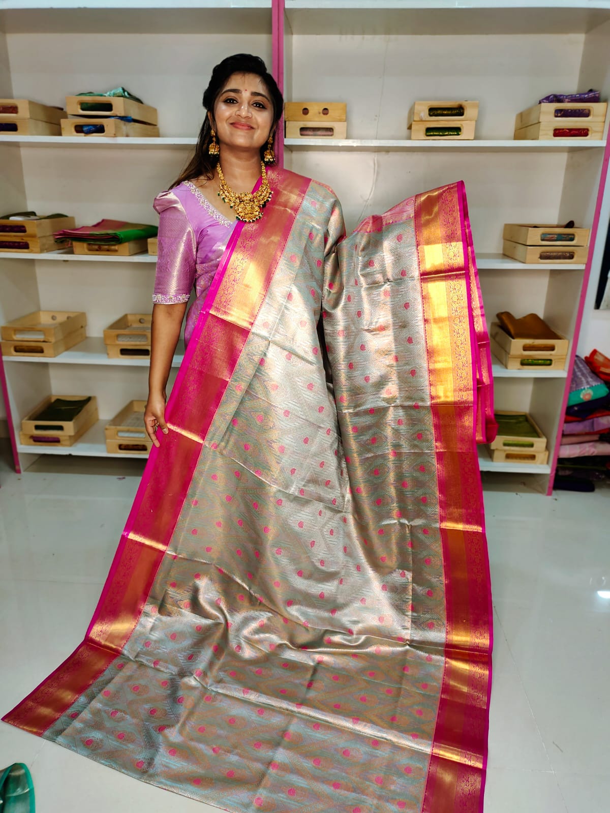 80% offer kanchi pattu collection