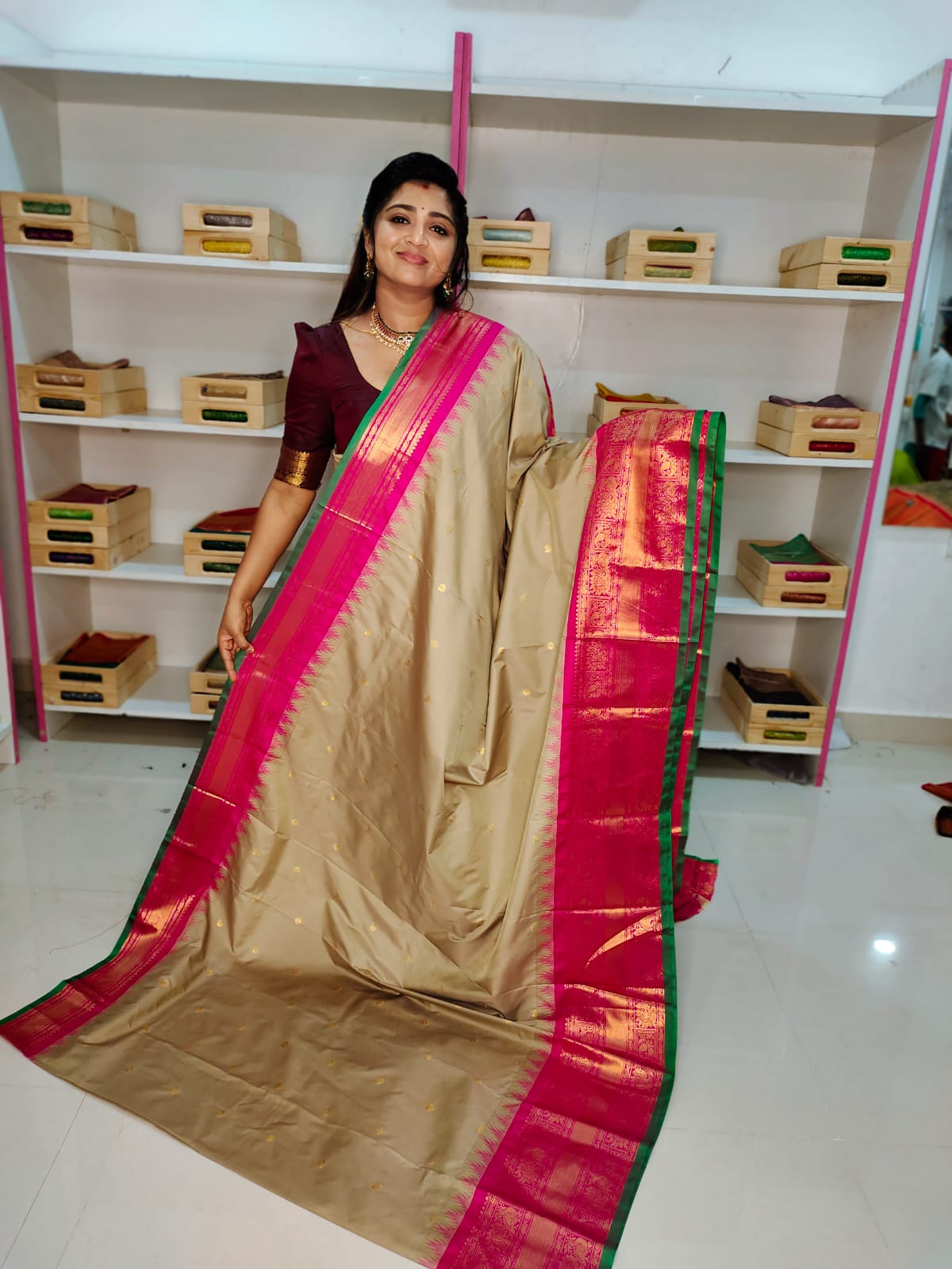 50% offer gadwal silk sarees