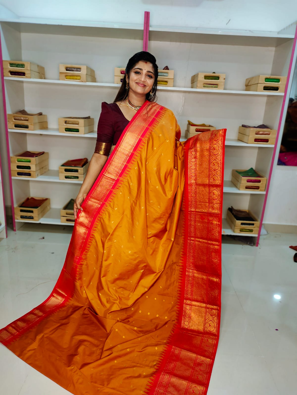 50% offer gadwal silk sarees