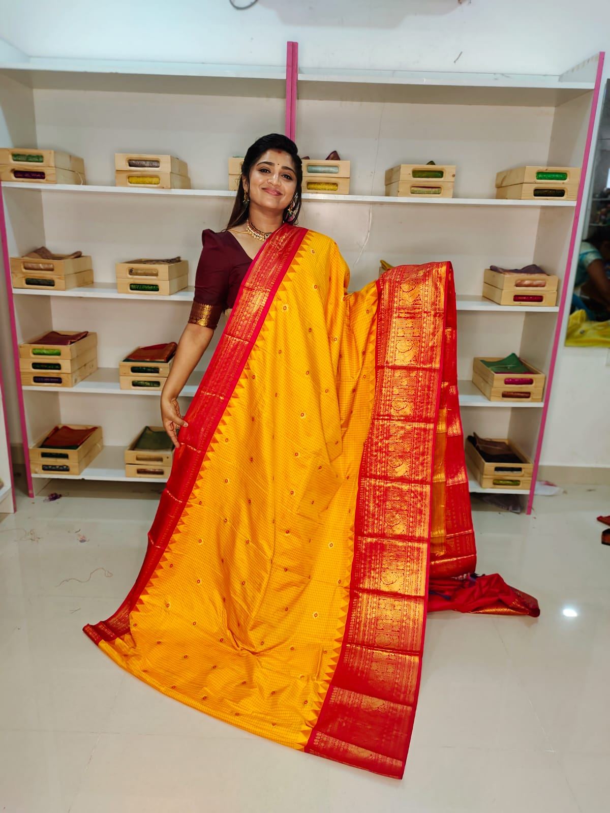 50% offer gadwal silk sarees