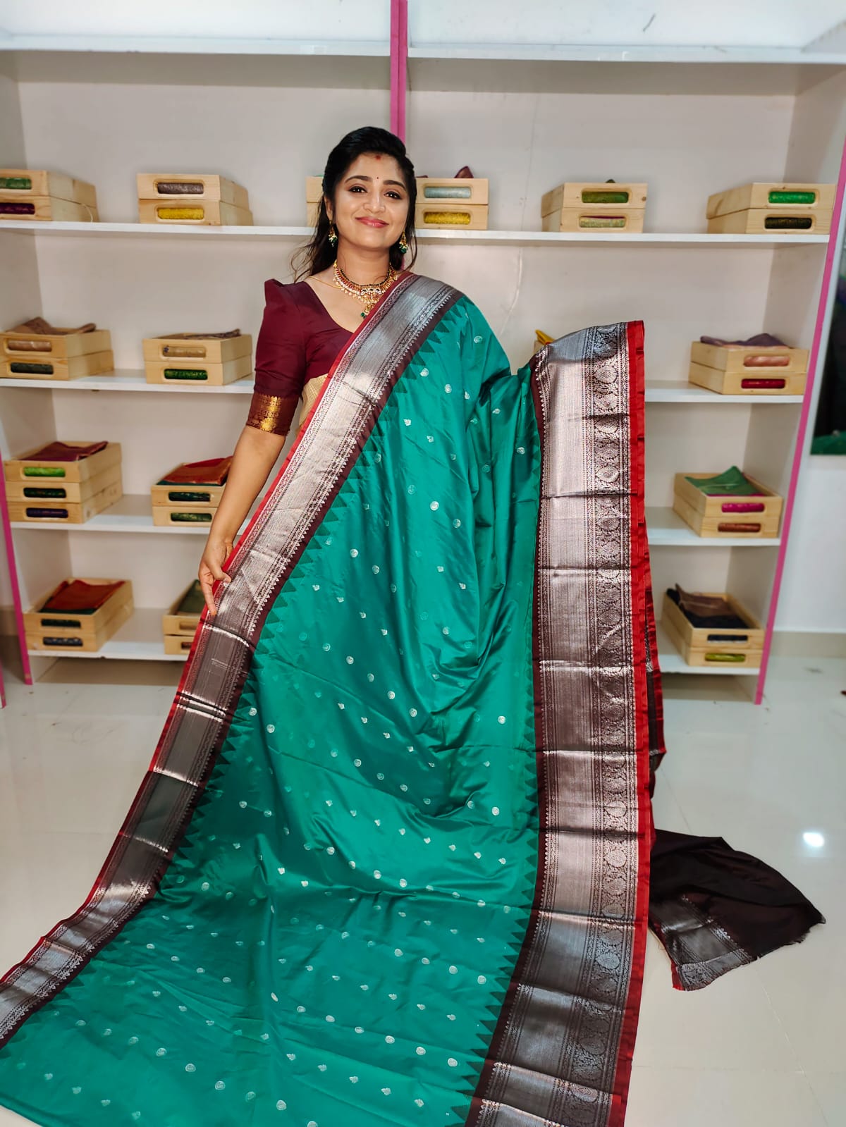 50% offer gadwal silk sarees