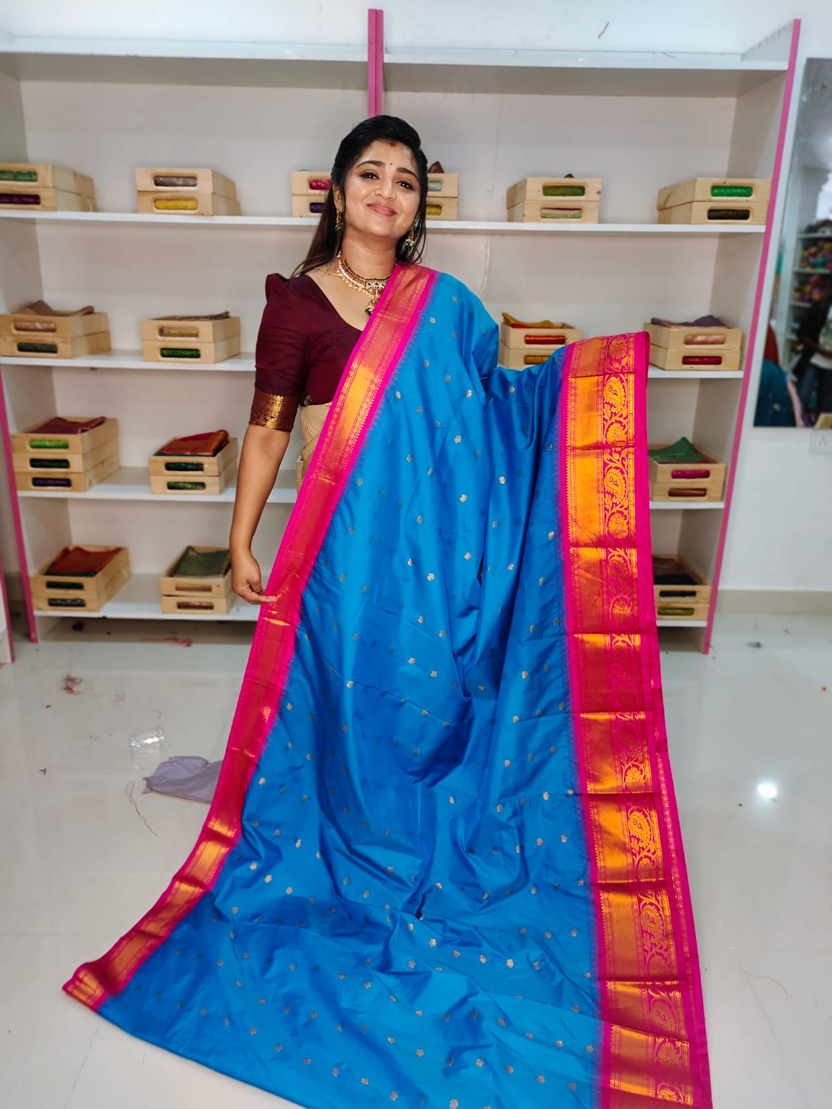 50% offer gadwal silk sarees