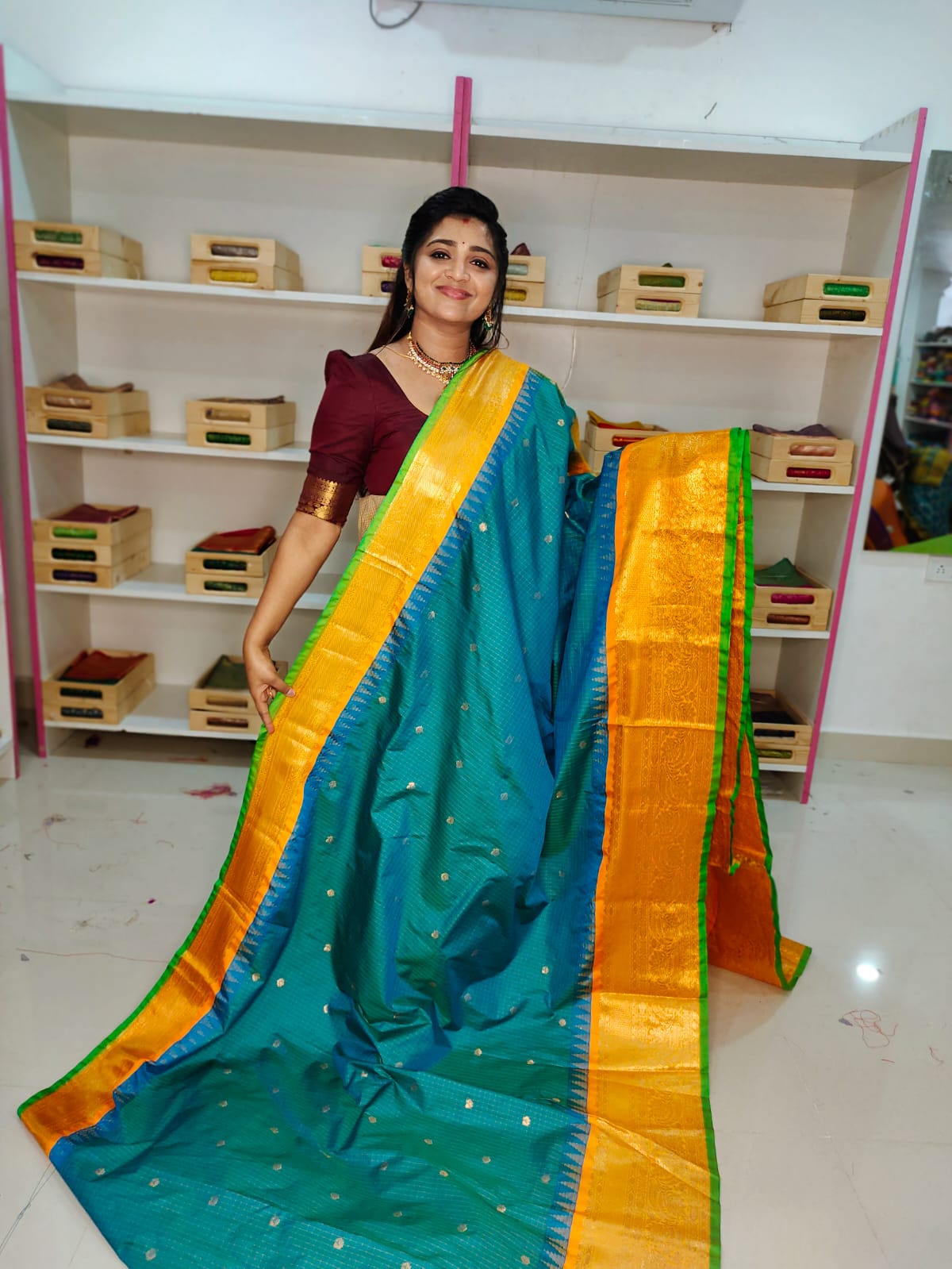 50% offer gadwal silk sarees