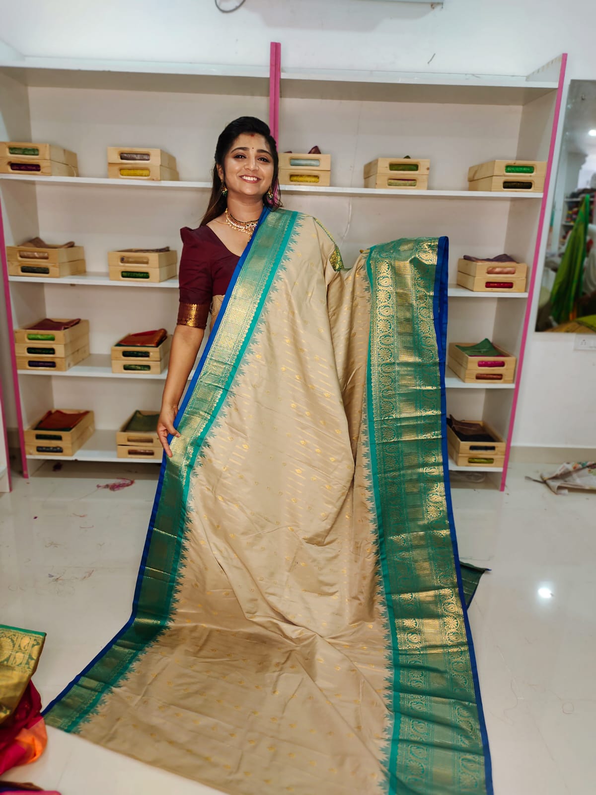 50% offer gadwal silk sarees
