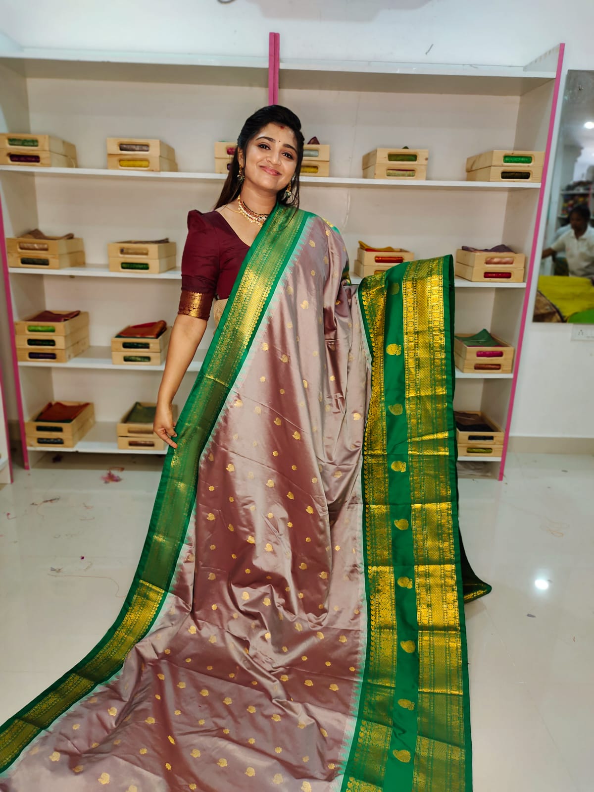 50% offer gadwal silk sarees