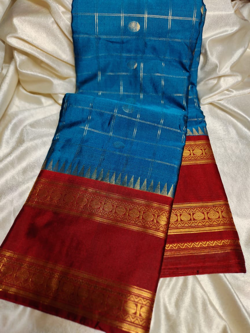 Vitange gadwal silk