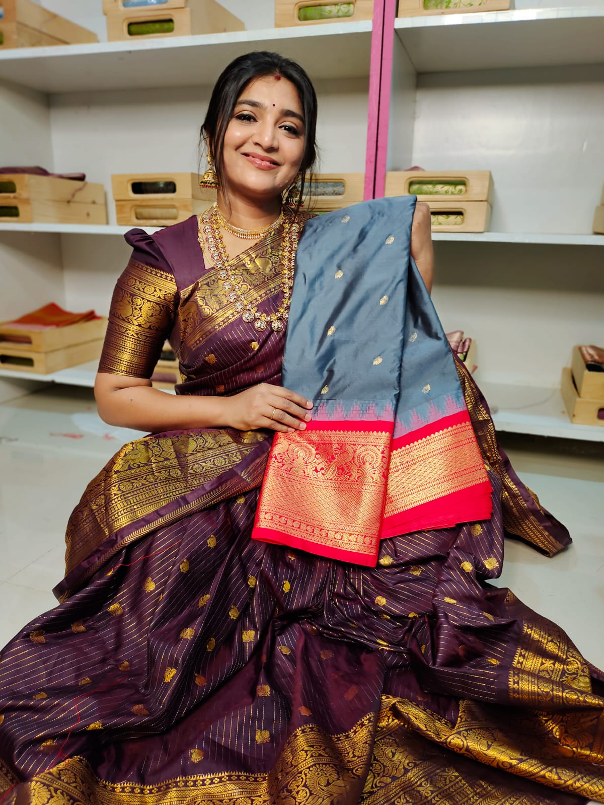 50% offer gadwal silk saree
