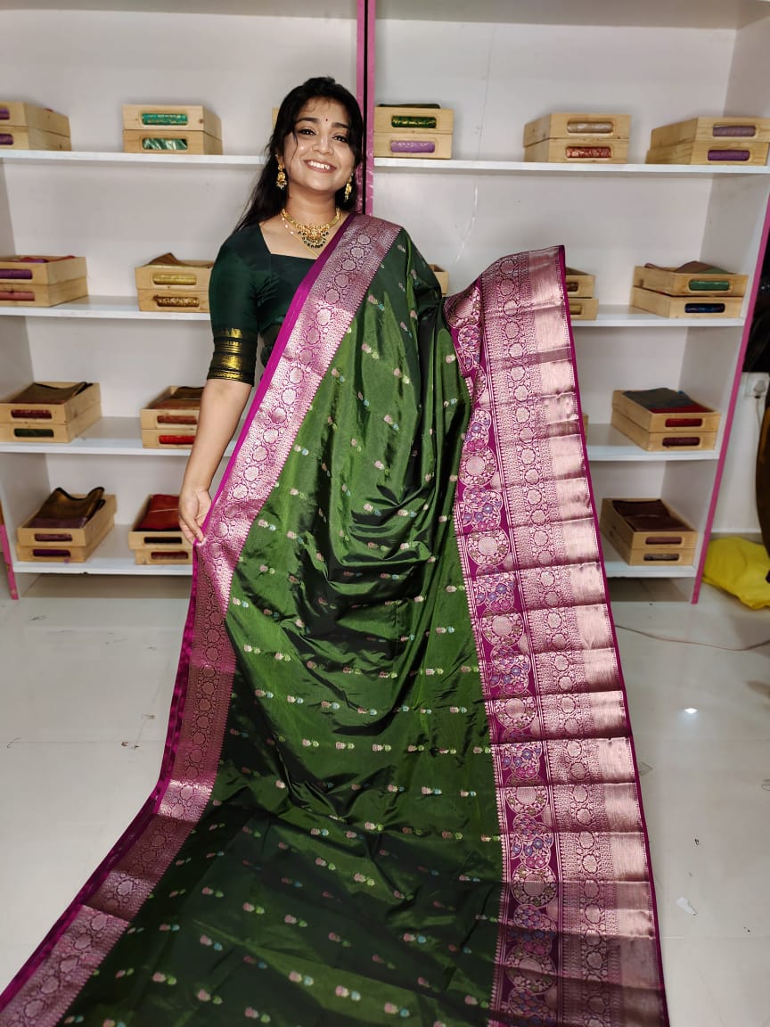 Soft banarasi silk