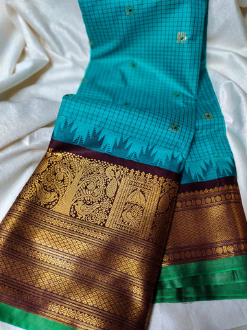 Vitange gadwal silk saree