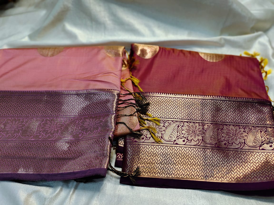 1+1 Uppada silk