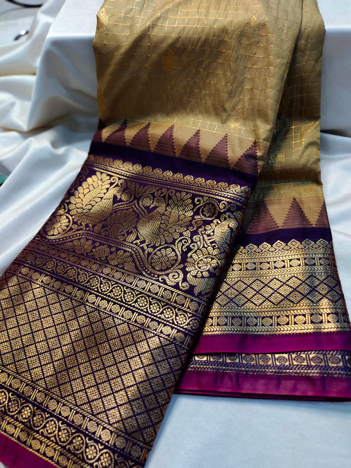 Vintage gadwal sarees