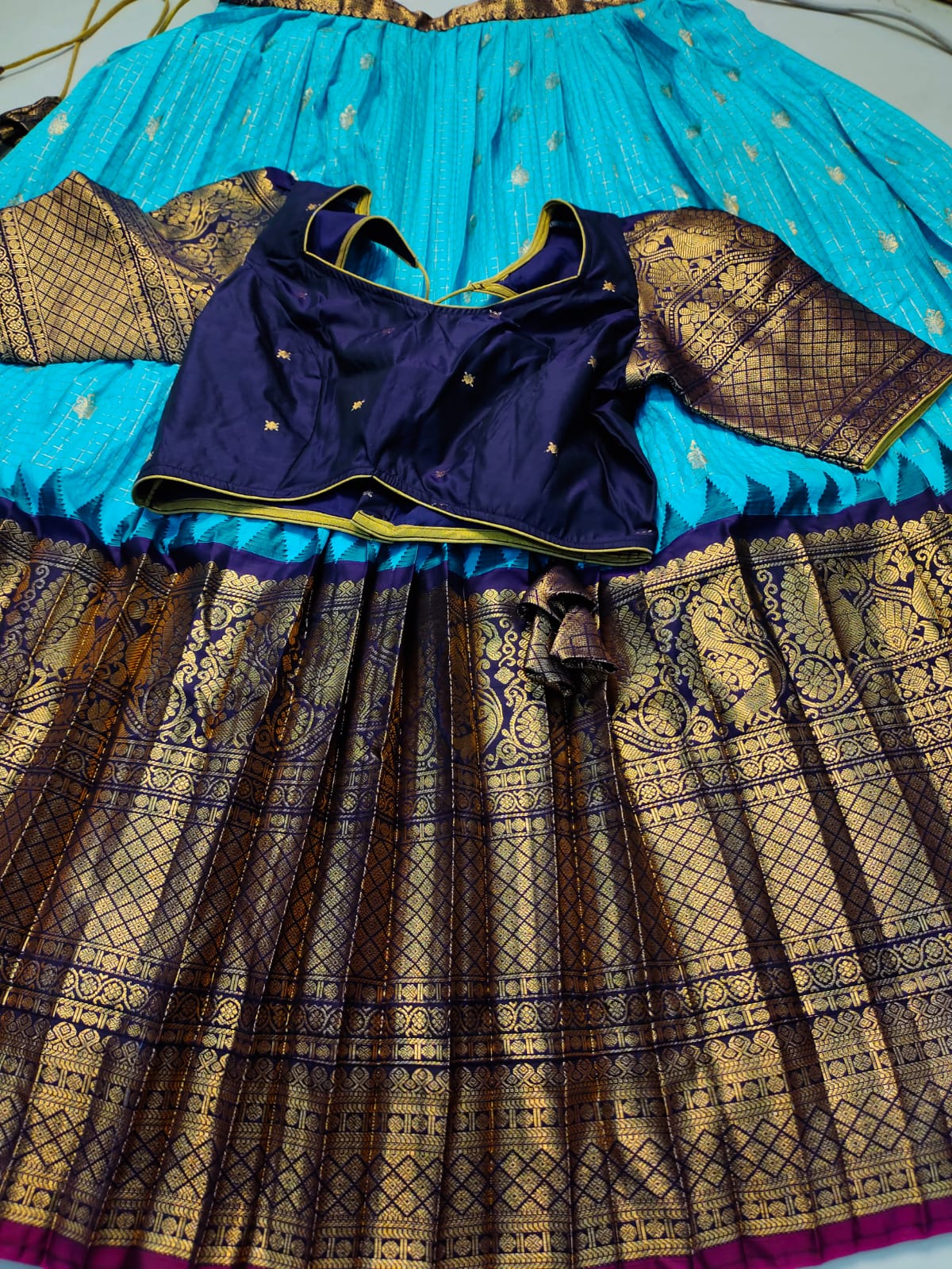 Ashadam gadwal lehangas sale