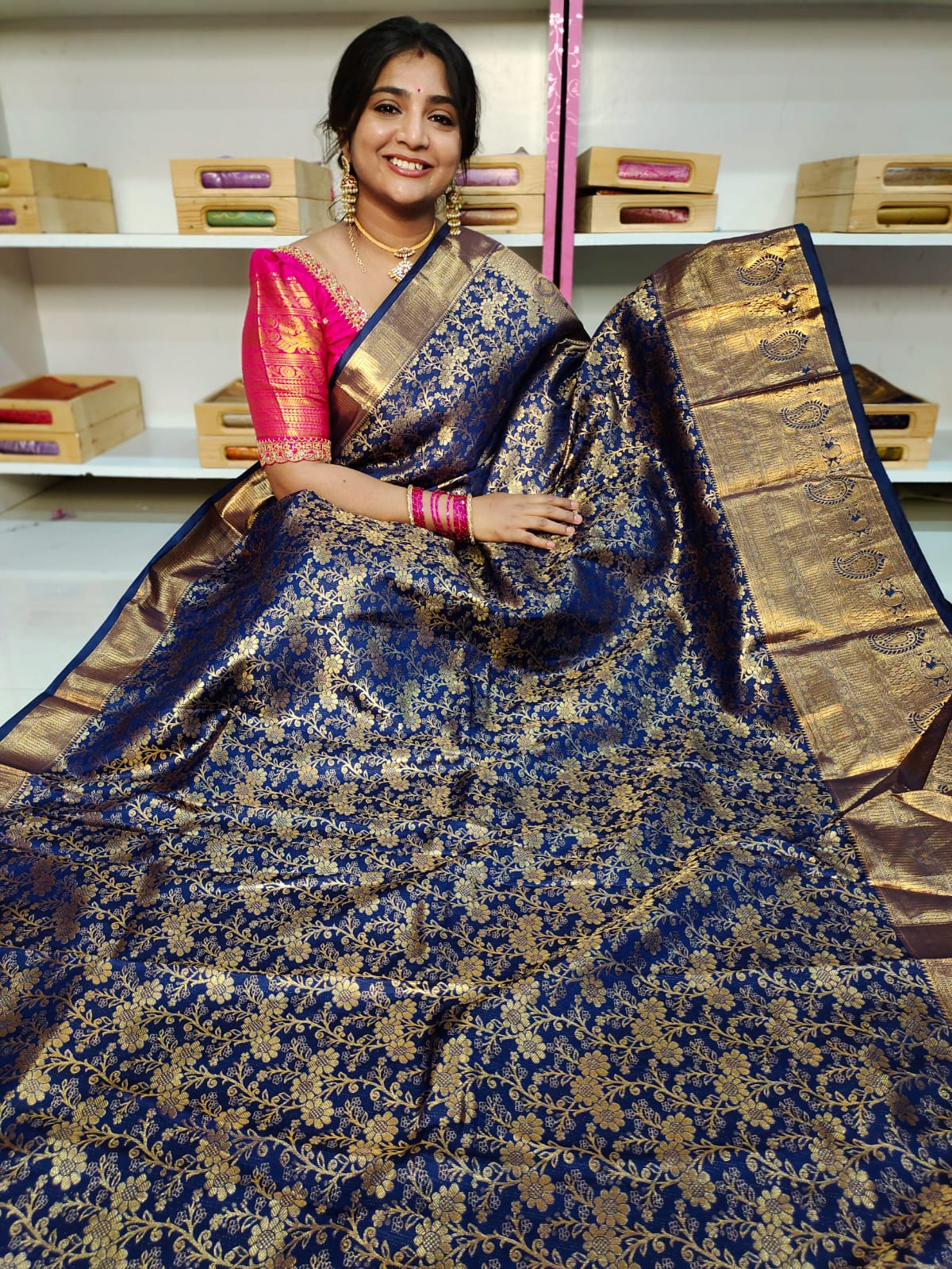 90% offer Kanchi pattu collection