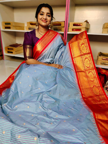 Vitange gadwal silk