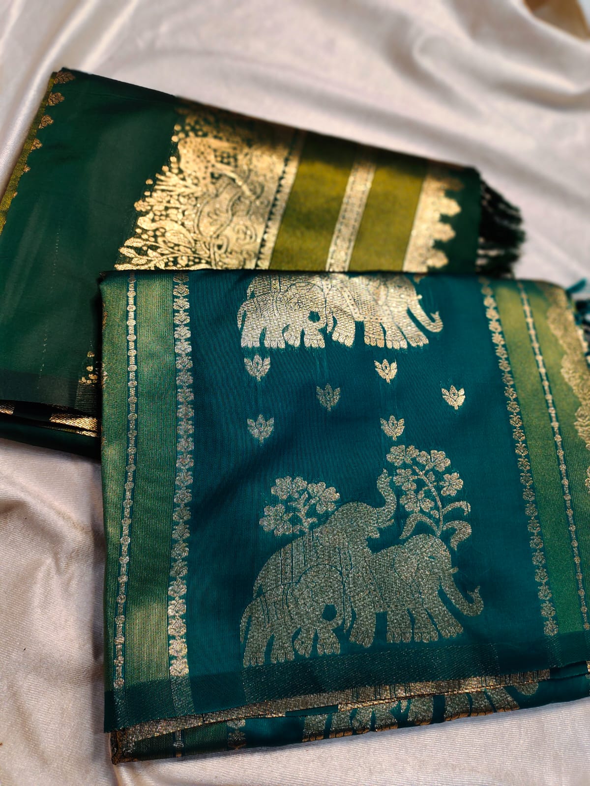 1+1 banarasi saree