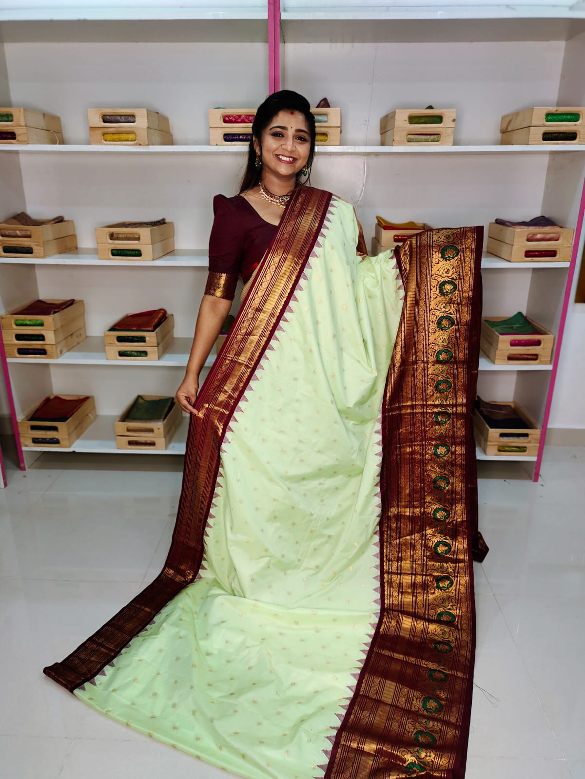 50% offer gadwal silk sarees