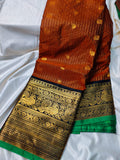 Vintage gadwal silks