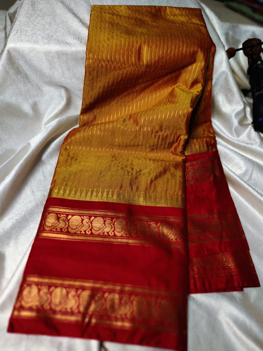 Vitange gadwal silk