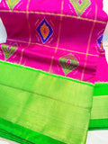 50% Offer Ikkat Pattu Saree