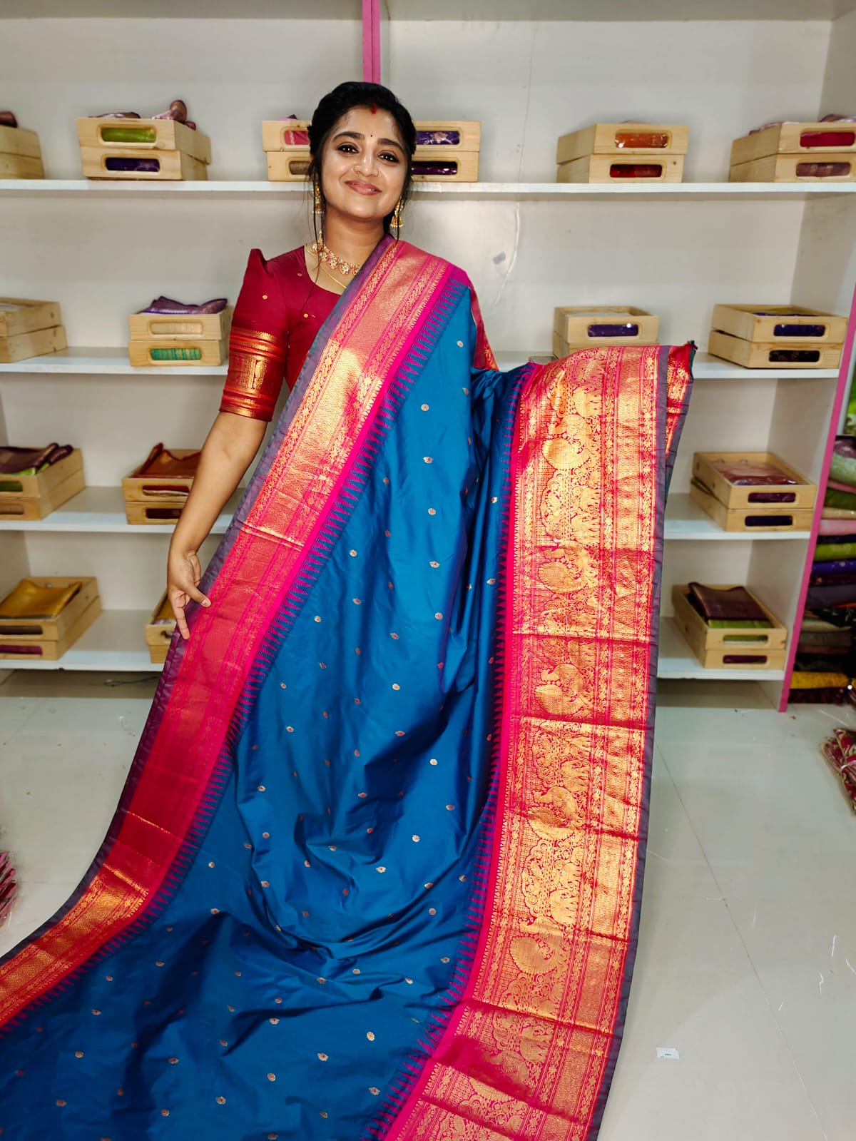 Primeme gadwal silk saree