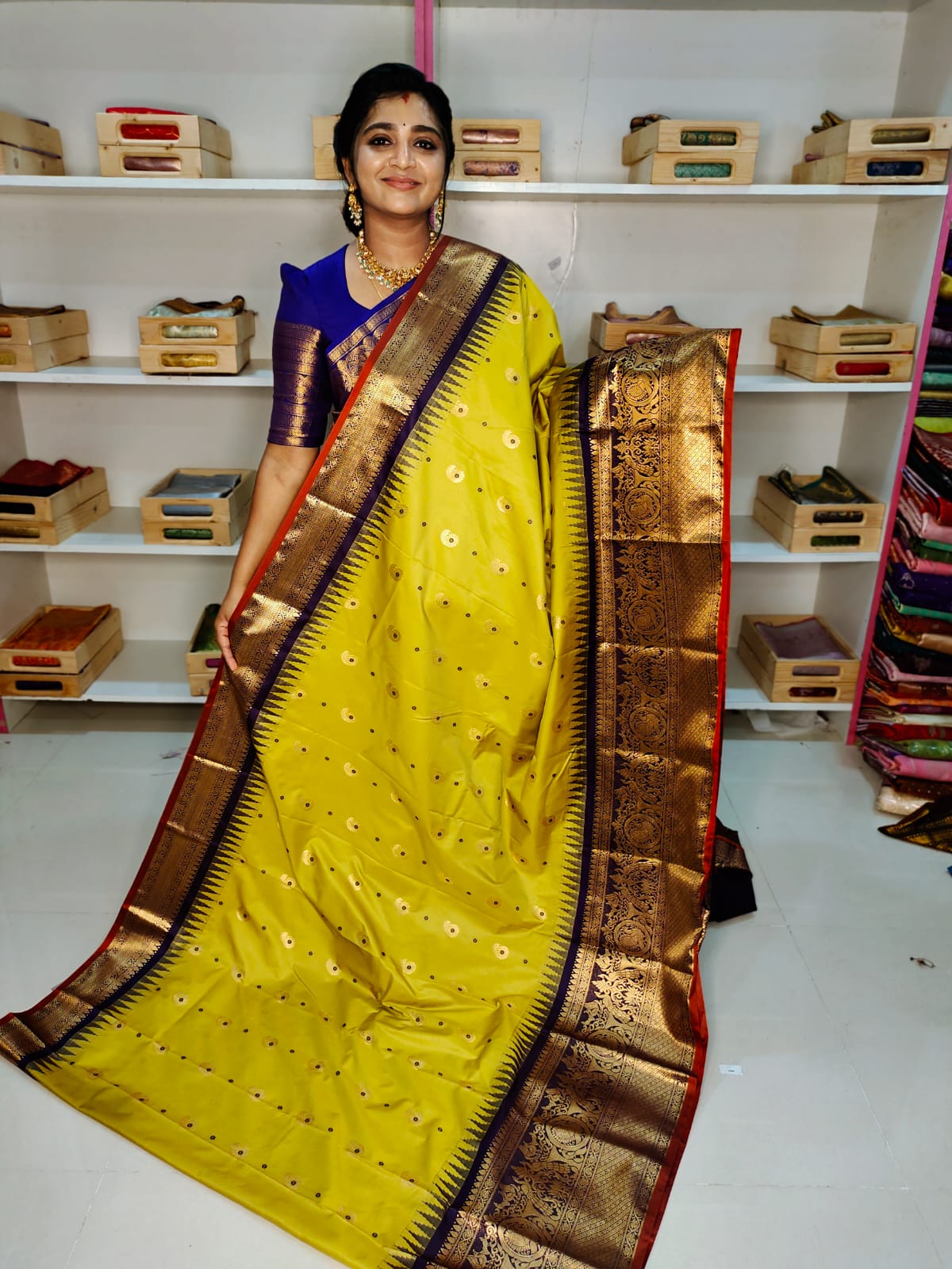 Primeme gadwal silk saree