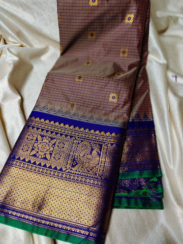 Vitange gadwal silk saree