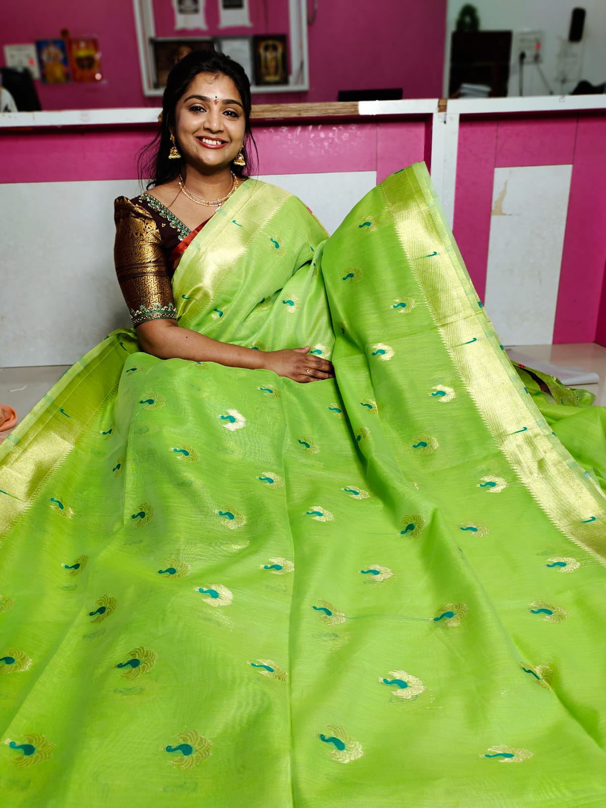 Jamdani cottone saree