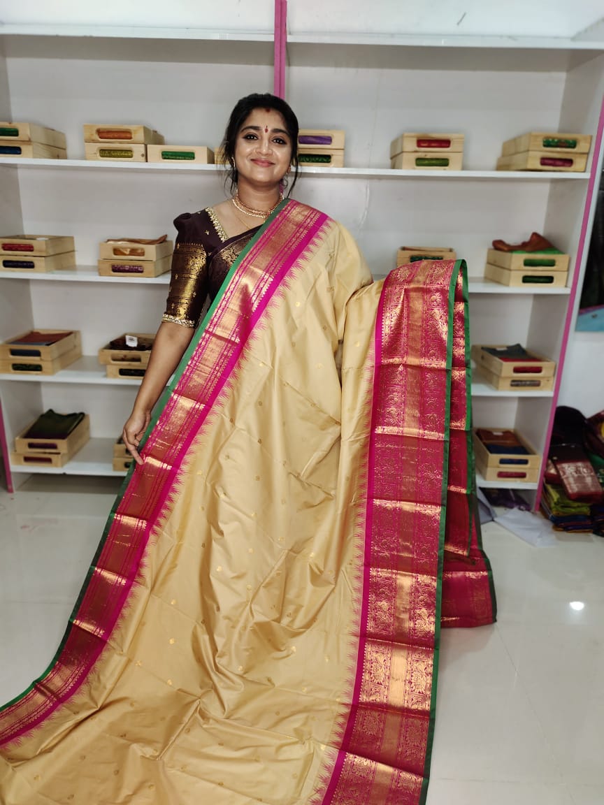 Ashadam sale gadwal silk saree