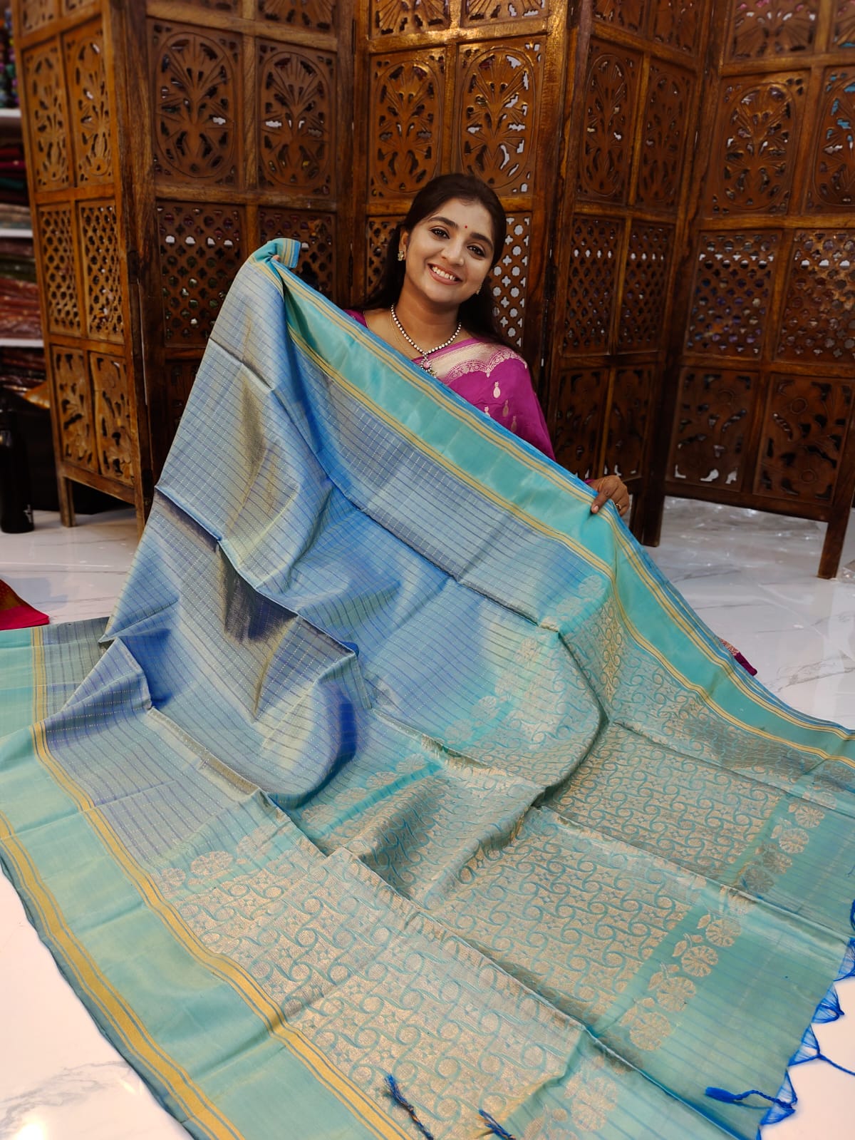 Uppada pattu saree