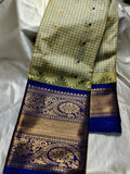 Ashadam gadwal silk saree