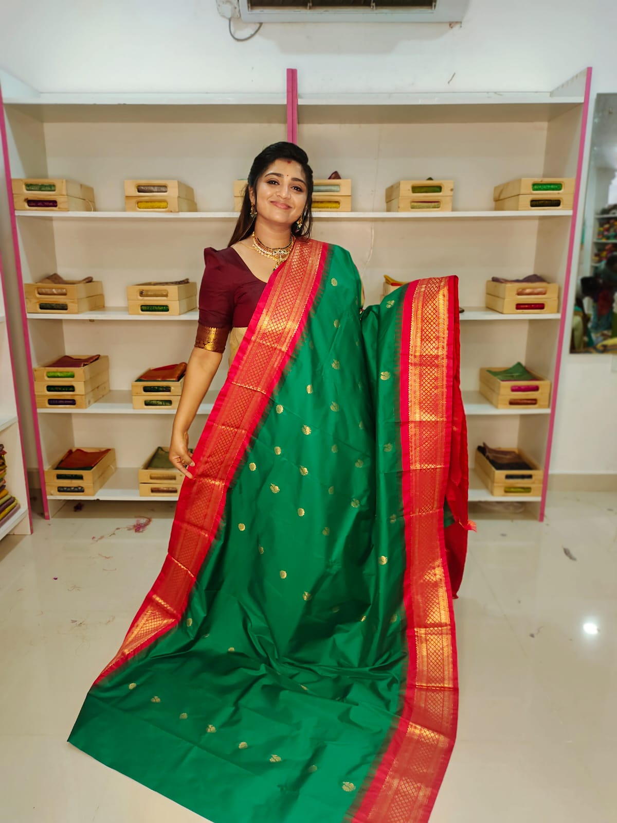 50% offer gadwal silk sarees