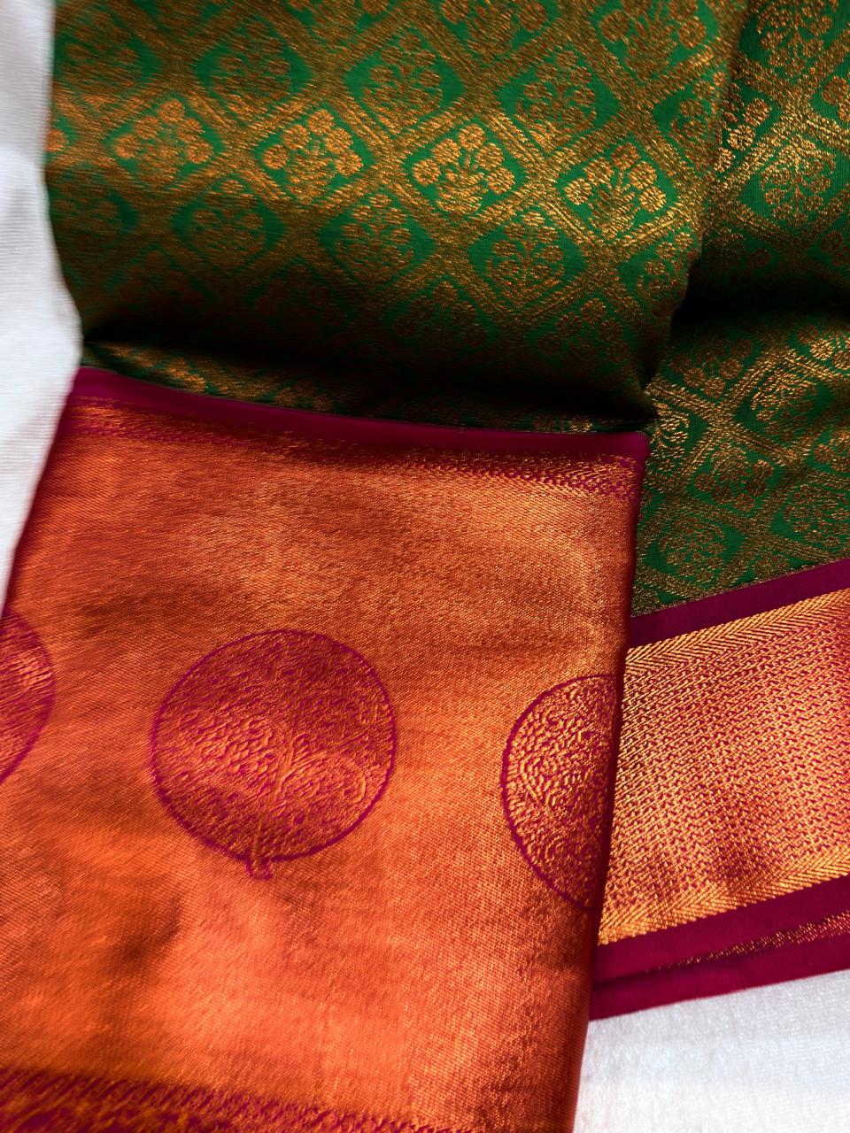 90% offer Kanchi pattu collection