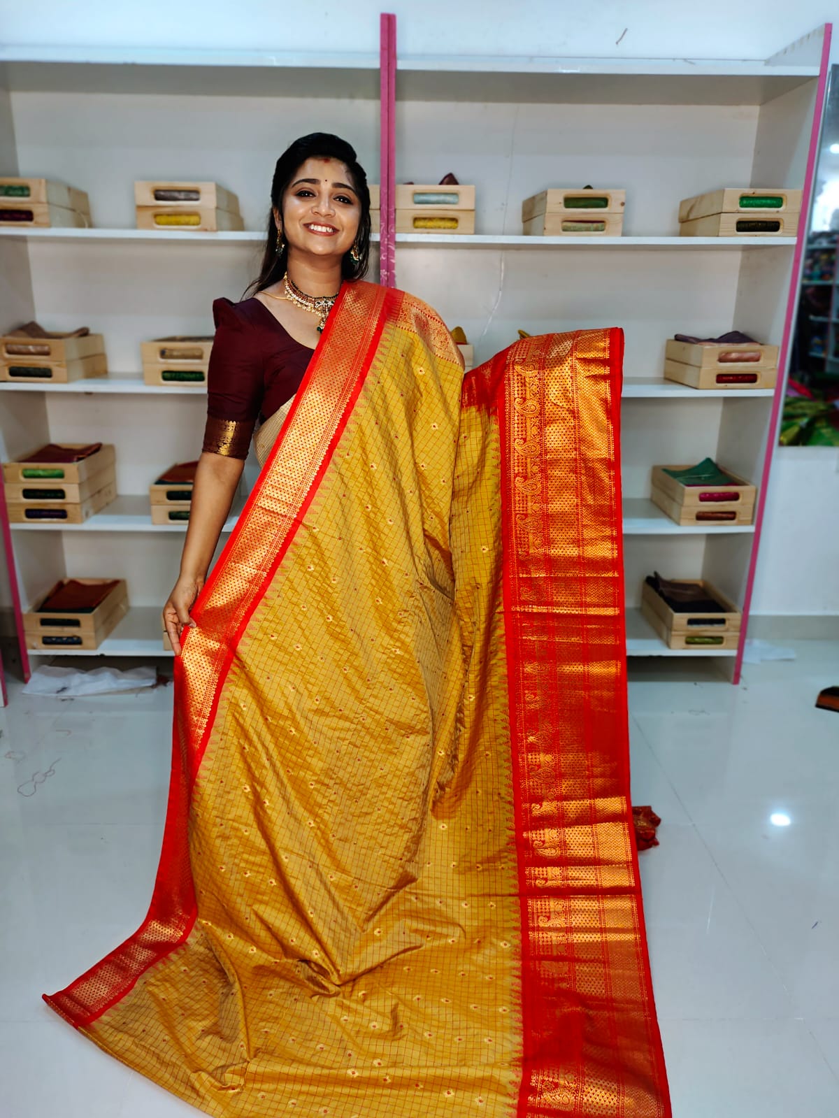 50% offer gadwal silk sarees